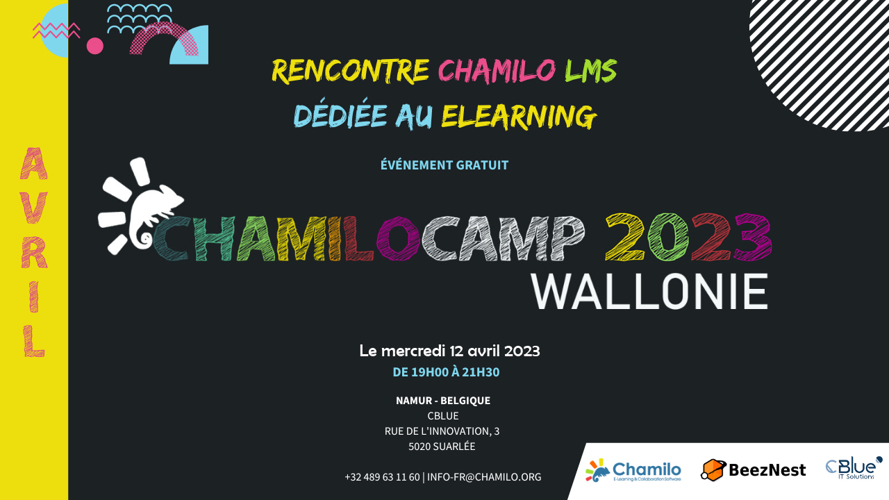 ChamiloCampNamur 2023 avril_belgique